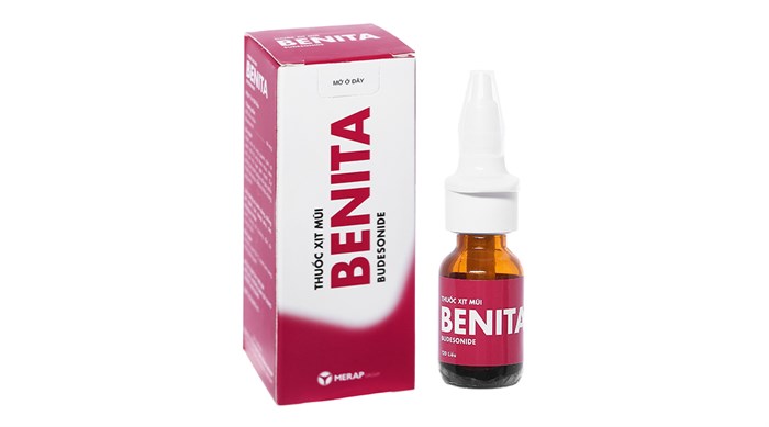 Thuốc Benita trị viêm mũi dị ứng dạng xịt