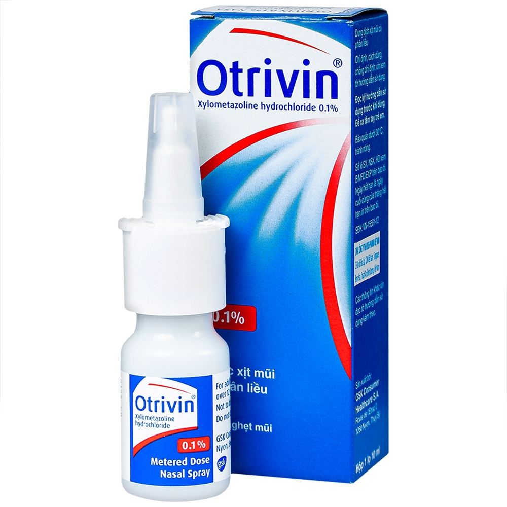 Thuốc Otrivin dạng xịt trị viêm mũi dị ứng