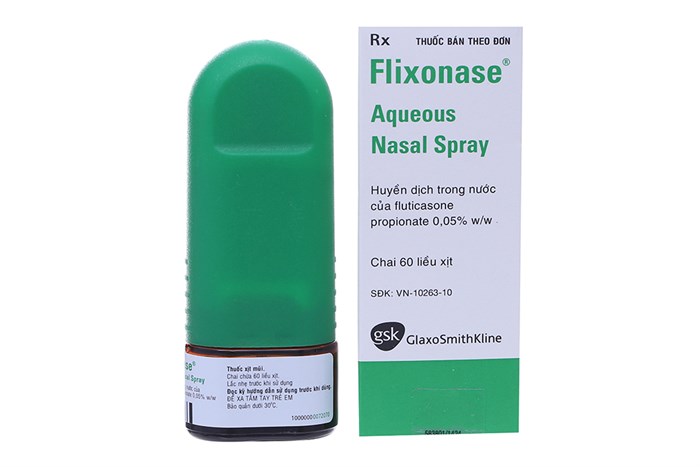 Thuốc trị viêm mũi dị ứng Flixonase