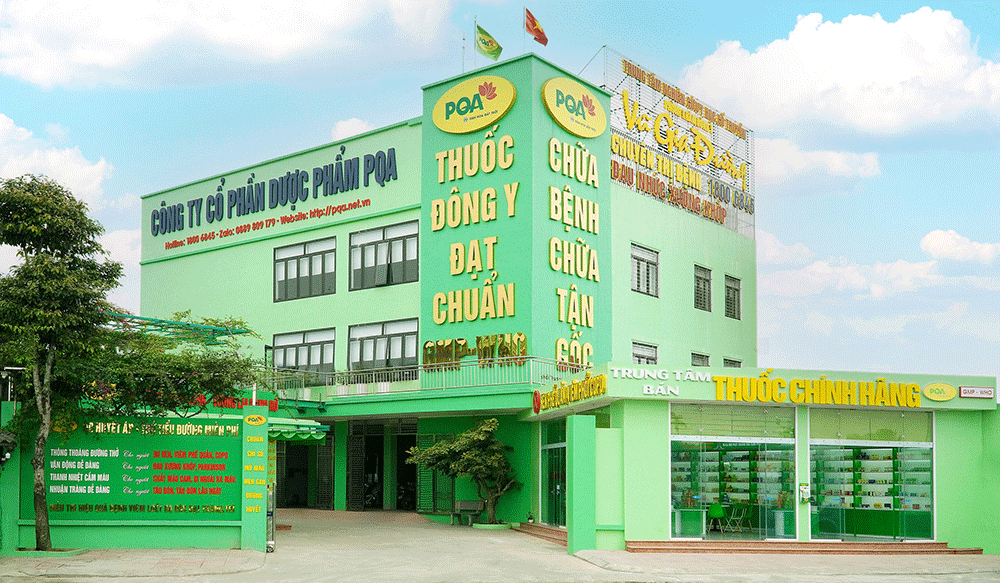 trụ sở công ty dược phẩm PQA tại Nam Định
