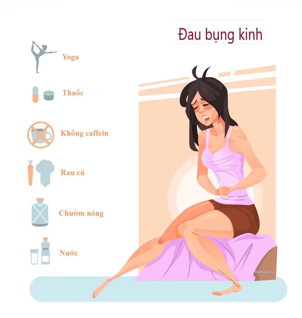 cách giảm đau bụng kinh