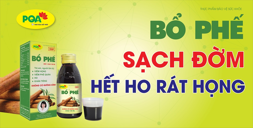 pqa bổ phế không đường