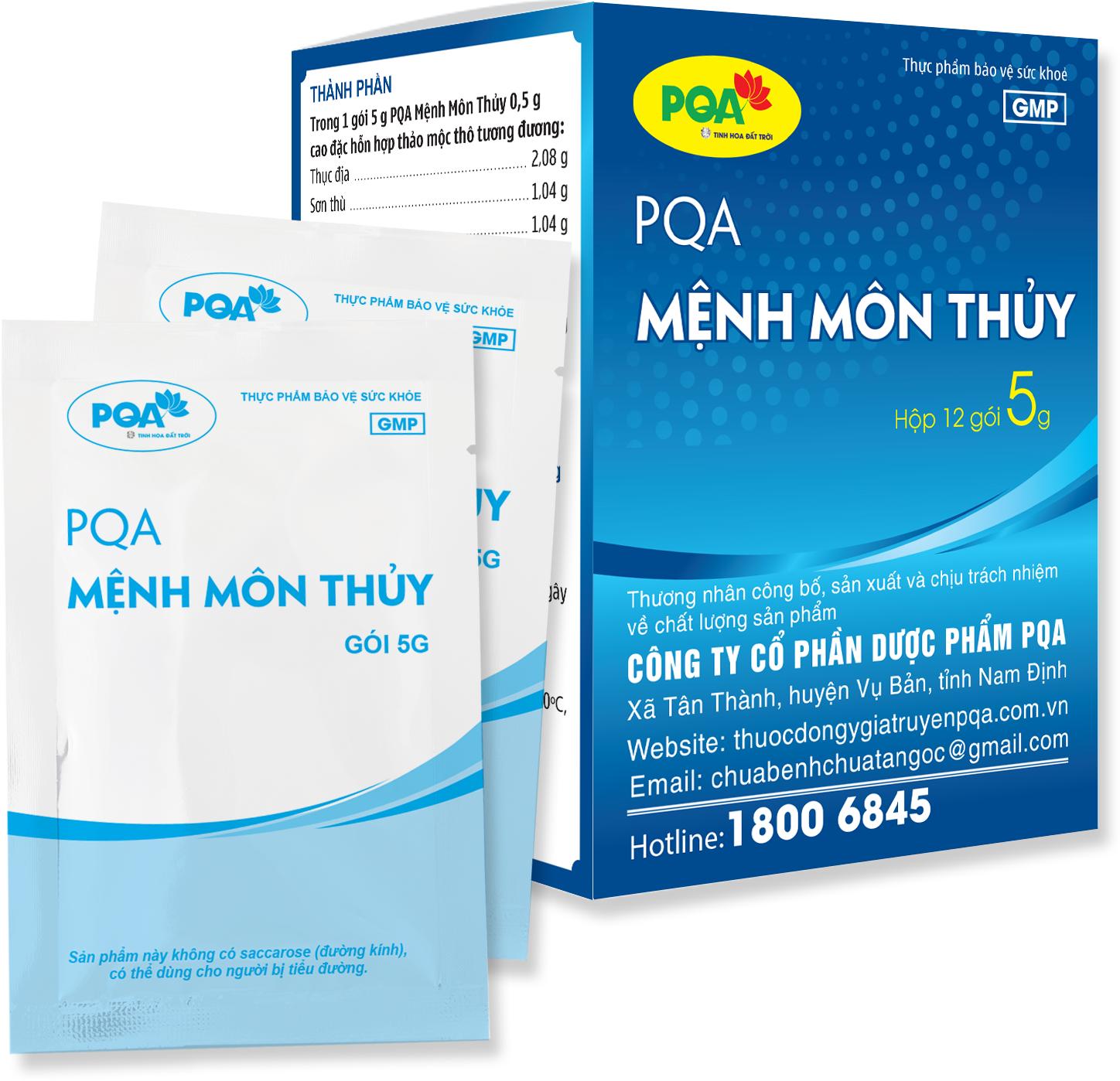 pqa mệnh môn thuỷ cốm